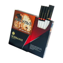 Zigaretten Sobranie Blacks Slims 1 Packung 20 Zigaretten