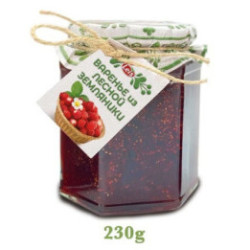 Wild strawberry jam 230g