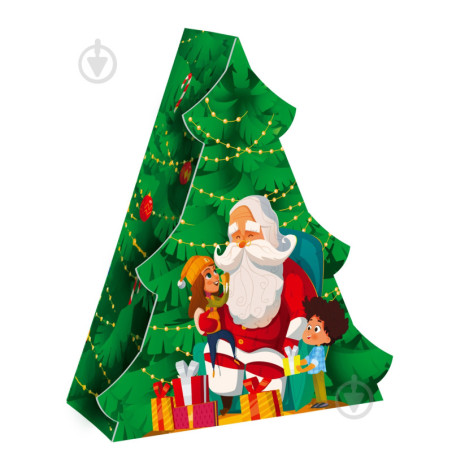 Neujahrsset: Weihnachtsbaum mit Schokoladenpralinen, 257 g