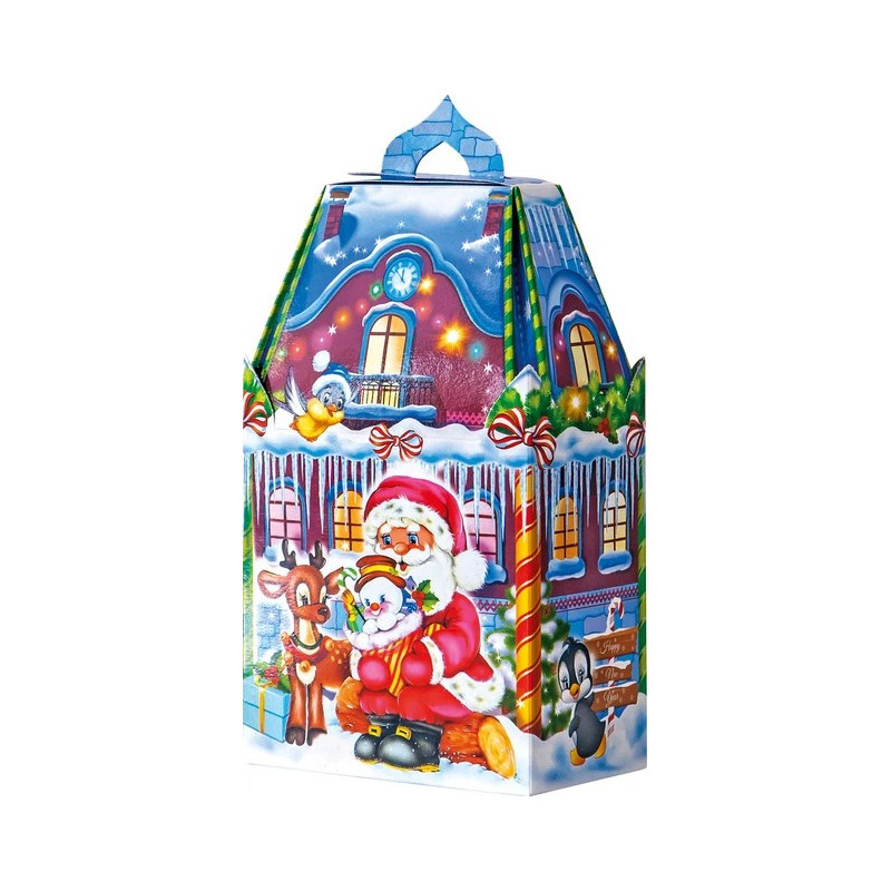 New Year's gift set of chocolates "Domik" (House), 455 g