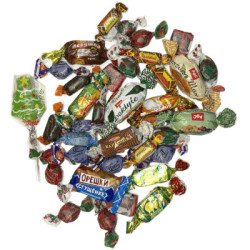 Geschenkset mit Süssigkeiten für Weihnachten und Neujahr 400g