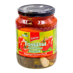 Homemade classic pickled tomatoes 670 ml