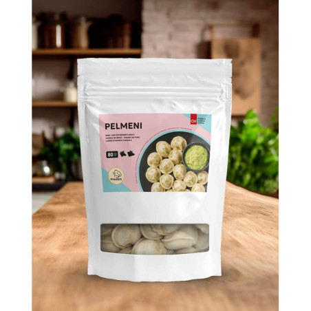 Handgemachte Teigtaschen mit Schweine- und Rindfleisch 800g