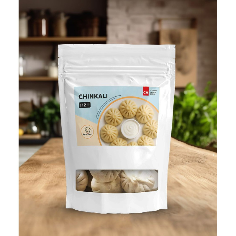 Handgemachtes Rindfleisch-Khinkali, 600 g Handgemachtes Rindfleisch-Khinkali, 600 g