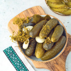 Classic crispy cucumbers 860g