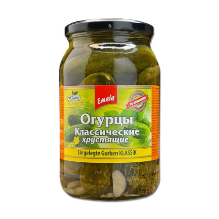 Klassische eingelegte Knuspergurken 860g
