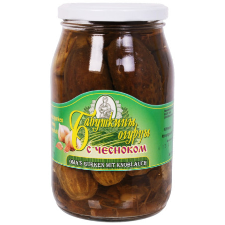 Omas Gurken mit Knoblauch 900 ml