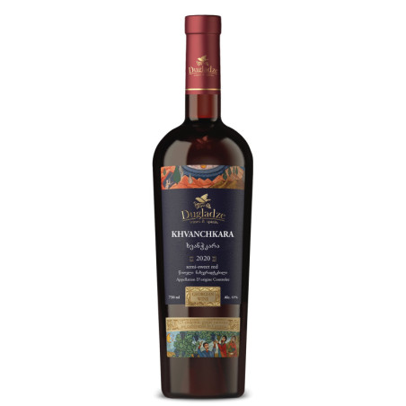 Georgischer Wein Khvanchkara Alk. 11% Vol. 0.75L