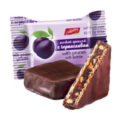 Bonbons glacés « nougat moelleux » aux pruneaux