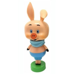 Figurine de Porcinet tirée du dessin animé Winnie l'Ourson