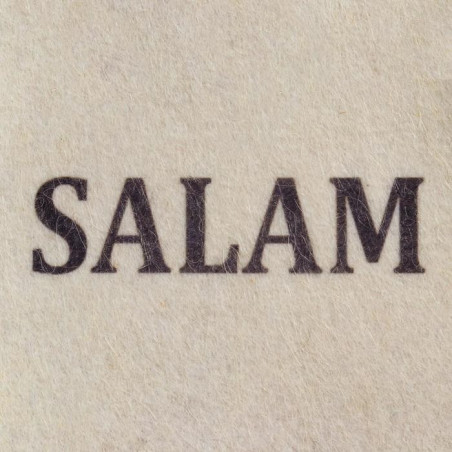 Weisser SALAM Saunahut