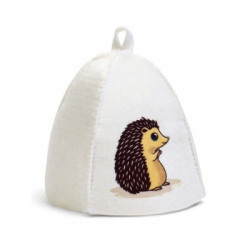 Hedgehog bath and sauna hat