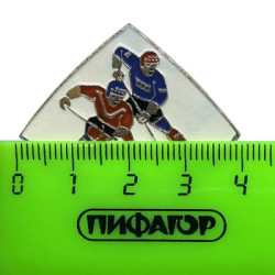 Insigne du Championnat du monde de hockey sur glace 1986, original URSS