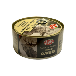 Geschmortes und gehacktes Hirschfleisch, 320 g