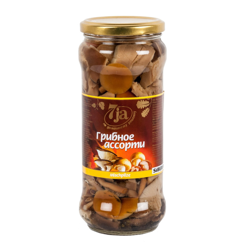Грибное ассорти 580ml Грибное ассорти 580ml