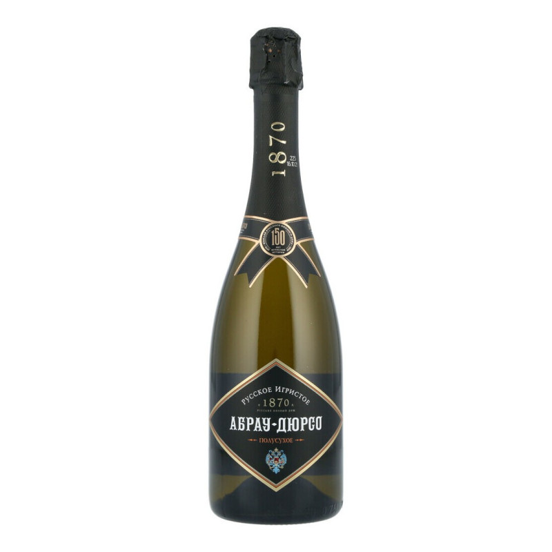 Игристое вино полусухое белое Абрау-Дюрсо 750ml Алк. 12% Игристое вино полусухое белое Абрау-Дюрсо 750ml Алк. 12%