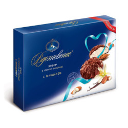 Marshmallow con Mandorle al Cioccolato Fondente, 230 g