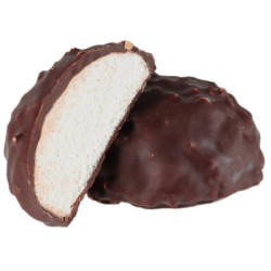 Marshmallow con Mandorle al Cioccolato Fondente, 230 g
