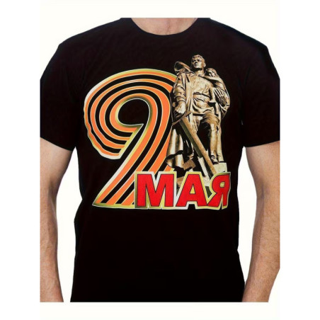 Maglietta da uomo 9 maggio Giorno della Vittoria