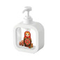 Hand soap dispenser with Russian matryoshka design