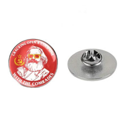 Humorvolles Marxistisch-Kommunistisches Pin