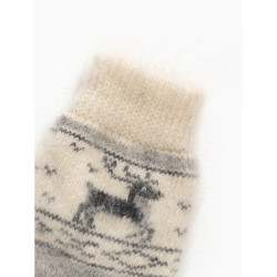 Women's goat down socks