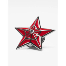 Metal badge "Kremlin's Star"