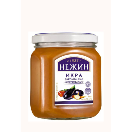 Икра баклажанная украинская 450г