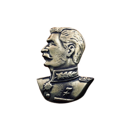 Broche Staline en bronze