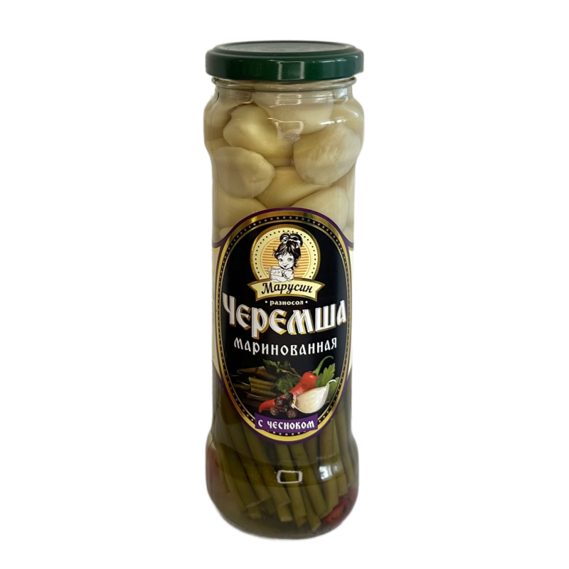 Marinierter Bärlauch mit Knoblauch 330 g