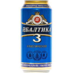 Bier Baltika №3 900ml Alk. 4.8%