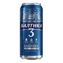 Bier Baltika Nr.3 Alk.4.8% 0.5L