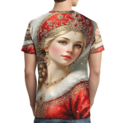 Футболка Русская Девушка