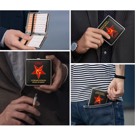 Étui à cigarettes URSS