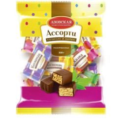 Assorted Glazed Kozinaki and Halva, 350g