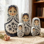 Muñeca matrioska 5 piezas 14 cm