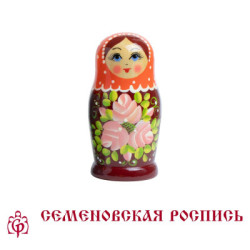 Matrioska Semenovskaya 6 pezzi 13 cm