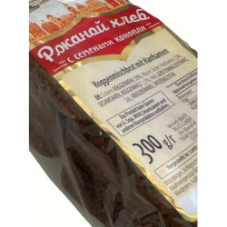 Pain de seigle aux graines de chanvre 300g