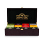 Caja de madera Ahmad Tea con 80 bolsitas de té surtidas Caja de madera Ahmad Tea con 80 bolsitas de té surtidas
