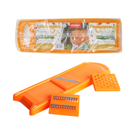 Coupe-carottes coréen à 3 lames, 29 cm