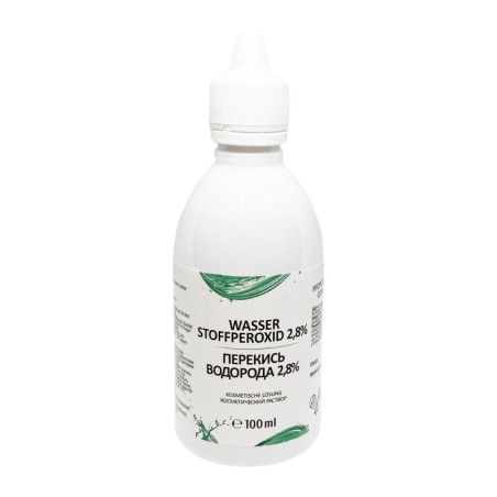 Peroxyde d'hydrogène 2,8 % 100 ml