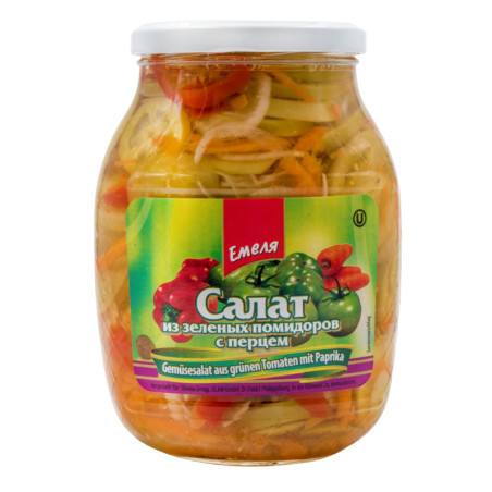 Grüner Tomatensalat mit Paprika 840 g