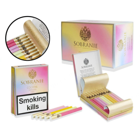 Cigarettes russes Sobranie Cocktail 20 cigarettes