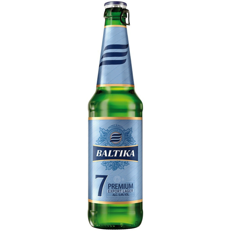 Birra Baltika 7 chiara 5,4% alc. 0,5 l Birra Baltika 7 chiara 5,4% alc. 0,5 l