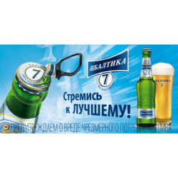 Bier Baltika Premium 5,4% vol. 0.5L
