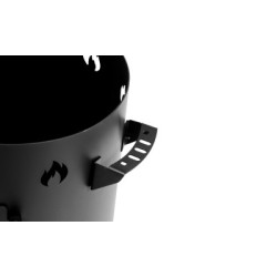 Firebox for a cauldron with a pipe 12L
