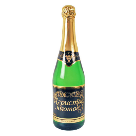 Шампанское Золотое игристое белое 0.75L Alk. 10% Vol