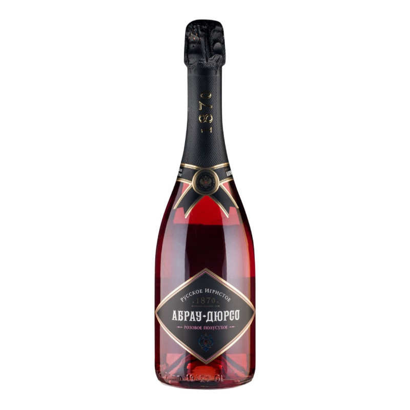 Vino spumante rosato semisecco Abrau-Durso 750ml Alc. 12,0% Vino spumante rosato semisecco Abrau-Durso 750ml Alc. 12,0%