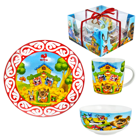 Children's Tableware Set Teremok Fairy Tale