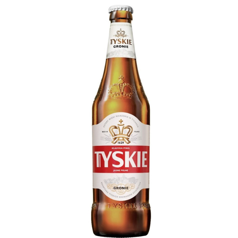 Piwo Tyskie Gronie 0,5 l obj. 5,2%